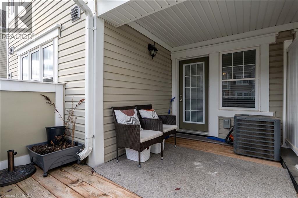View of patio / terrace - 143 Ridge Road Unit# 48, Cambridge, ON - Outdoor With Exterior