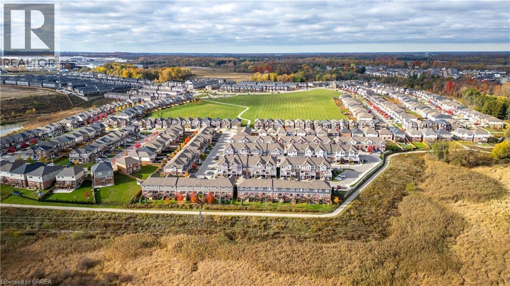 Aerial view of residential area - 143 Ridge Road Unit# 48, Cambridge, ON - Outdoor With View