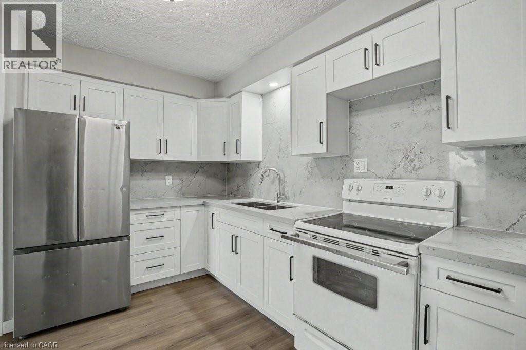 104 Ralgreen Crescent, Kitchener, ON - Indoor Photo Showing Kitchen With Double Sink