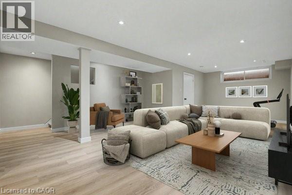 104 Ralgreen Crescent, Kitchener, ON - Indoor Photo Showing Living Room