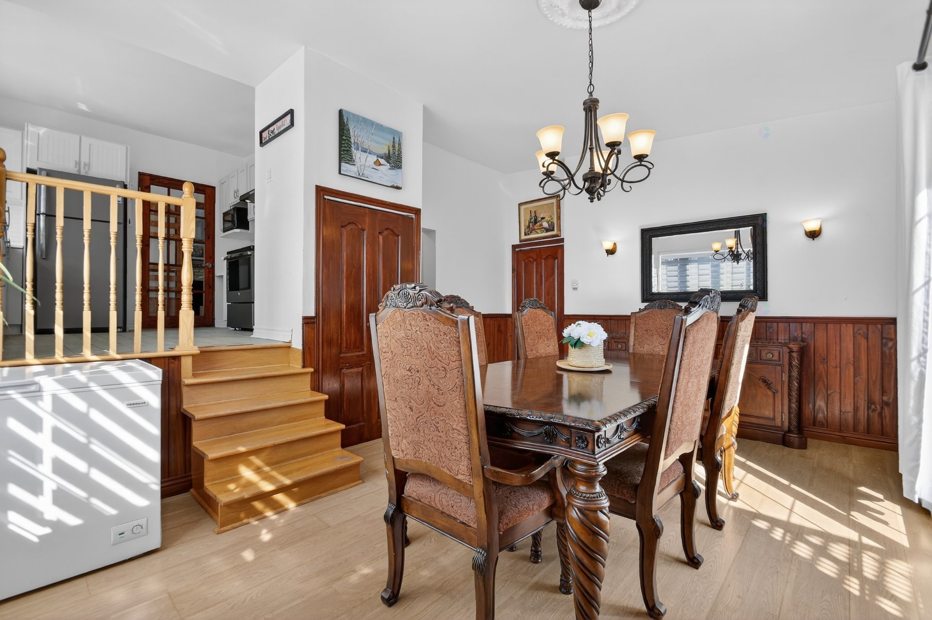 Dining Room - 71 45E Avenue, Saint-Eustache, QC - Indoor Photo Showing Dining Room