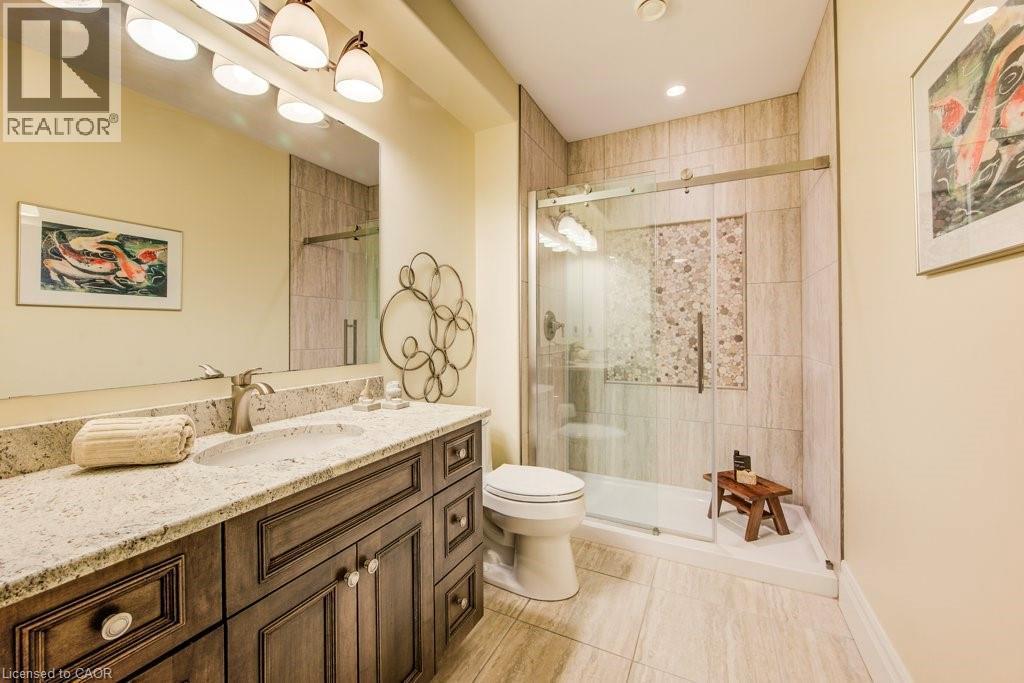 Lower 3 pc bathroom - 124 Allen Street E, Waterloo, ON - Indoor Photo Showing Bathroom