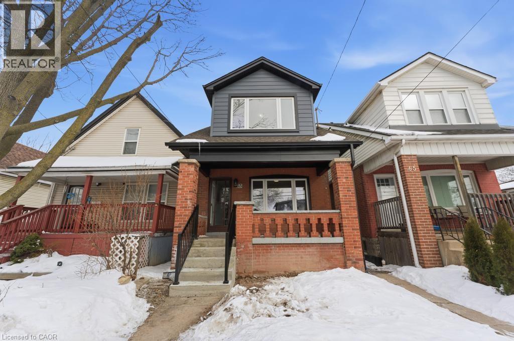 63 Argyle Avenue, Hamilton, ON - Outdoor With Deck Patio Veranda With Facade