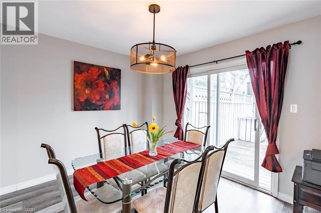 72 Ingleside Drive Unit# Upper, Kitchener, ON - Indoor Photo Showing Dining Room