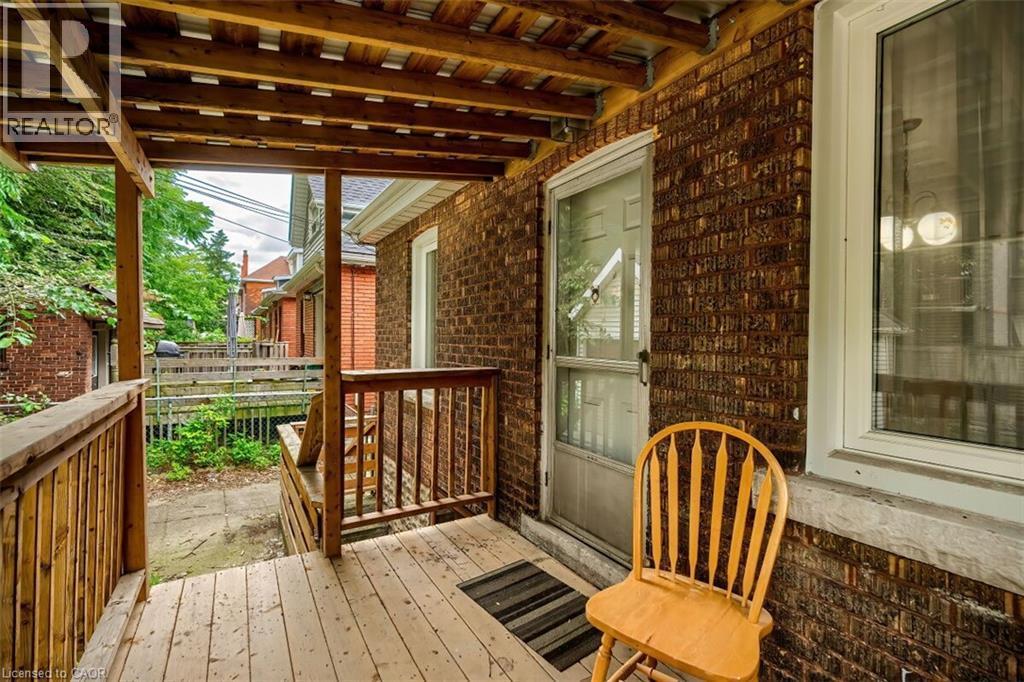 30 Webber Avenue, Hamilton, ON - Outdoor With Deck Patio Veranda With Exterior