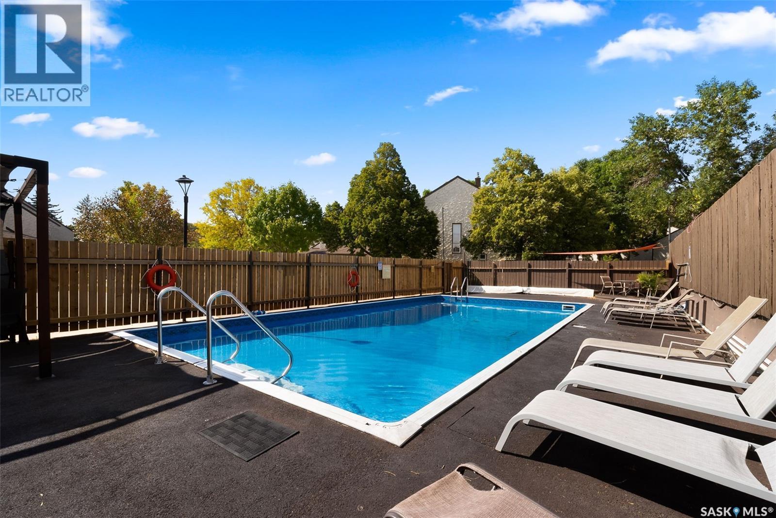 1615 23Rd Avenue, Regina, SK - Outdoor With Above Ground Pool With Backyard