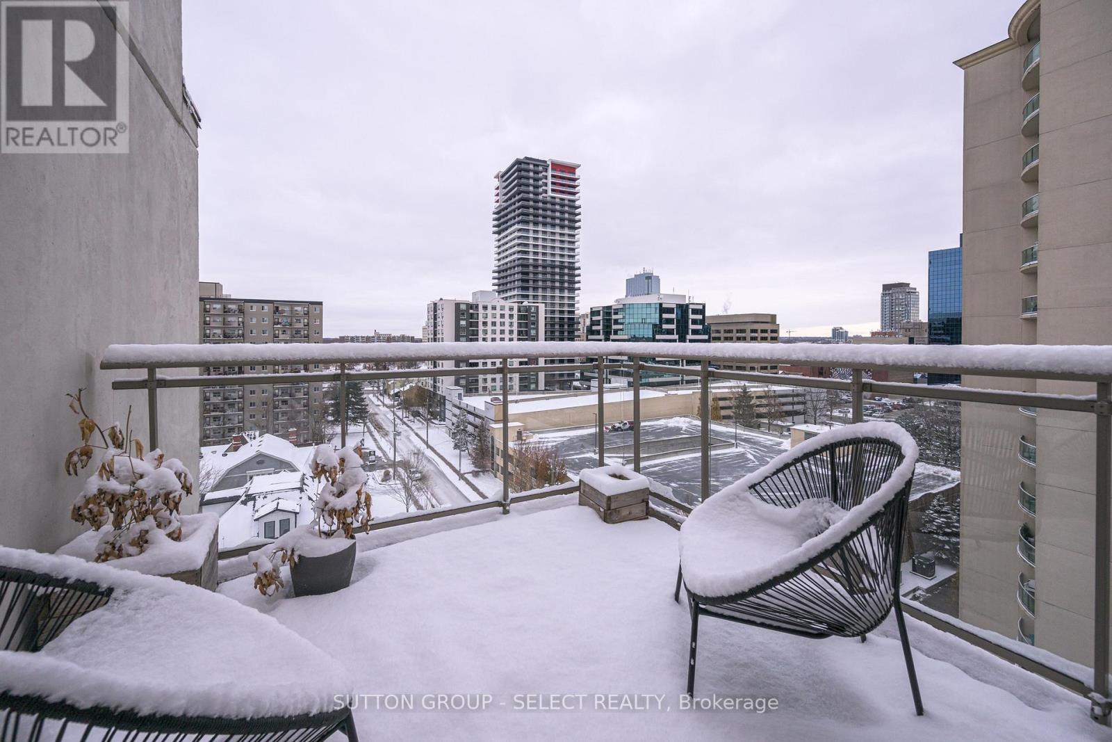903 - 544 Talbot Street, London East (East E), ON - Outdoor With Balcony