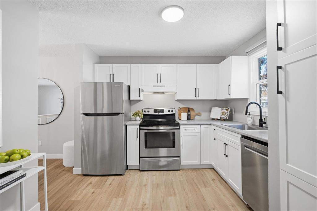 D 57 Apple Lane, Winnipeg, MB - Indoor Photo Showing Kitchen With Stainless Steel Kitchen