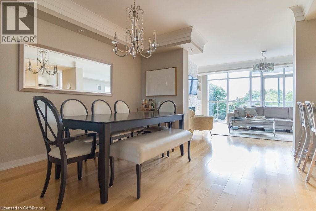 551 Maple Avenue Unit# 607, Burlington, ON - Indoor Photo Showing Dining Room