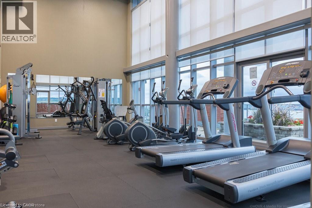 551 Maple Avenue Unit# 607, Burlington, ON - Indoor Photo Showing Gym Room