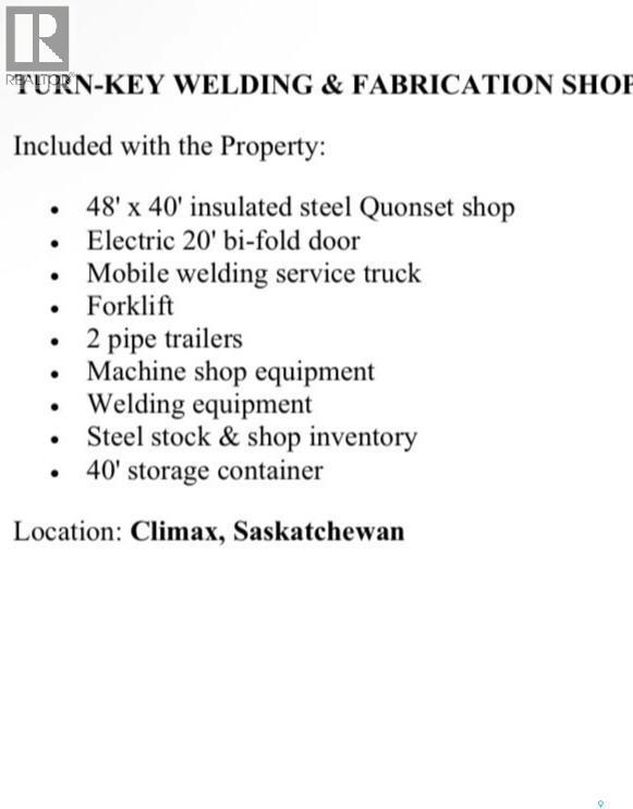 103 - 105 1St Avenue W, Climax, SK