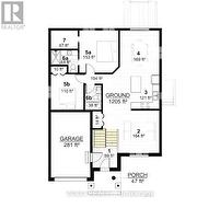 Floor Plan Main Level -