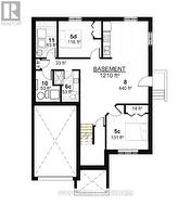 Separate Side Entrance to Basement -