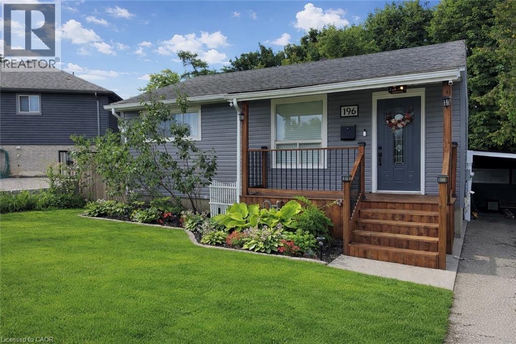 196 Durham Avenue, Cambridge, ON - Outdoor With Deck Patio Veranda