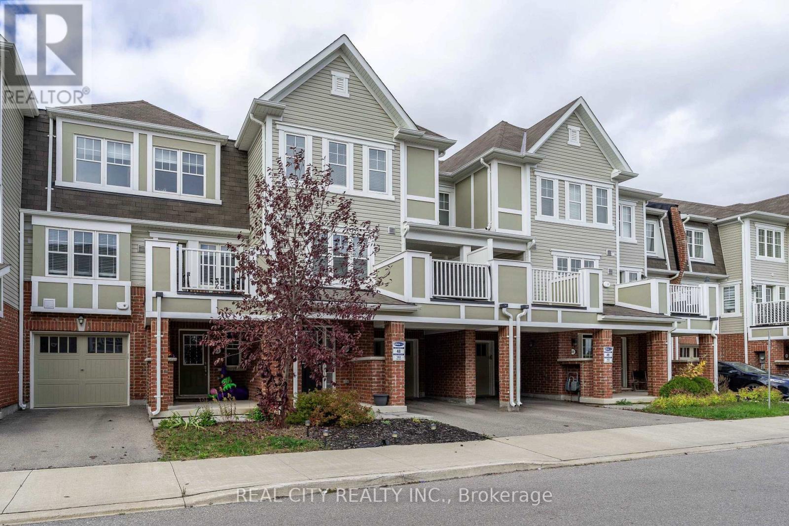 48 - 143 Ridge Road, Cambridge, ON - Outdoor With Balcony With Facade