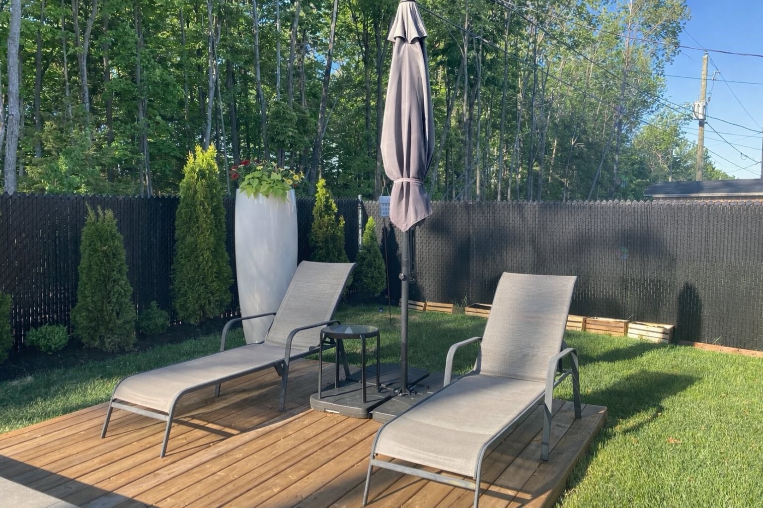 Cour - 717 Rue De Chenonceau, Saint-Jérôme, QC - Outdoor With Deck Patio Veranda