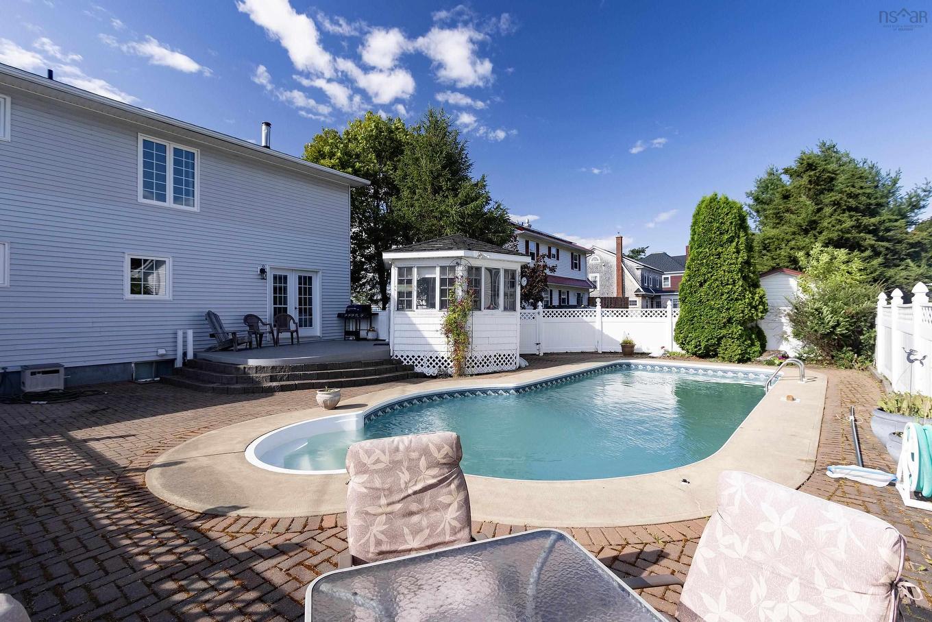 193A Victoria Street E, Amherst, NS - Outdoor With In Ground Pool With Deck Patio Veranda