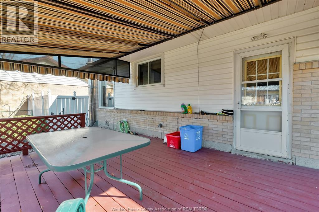 1640 St. Gabriel, Windsor, ON - Outdoor With Deck Patio Veranda With Exterior