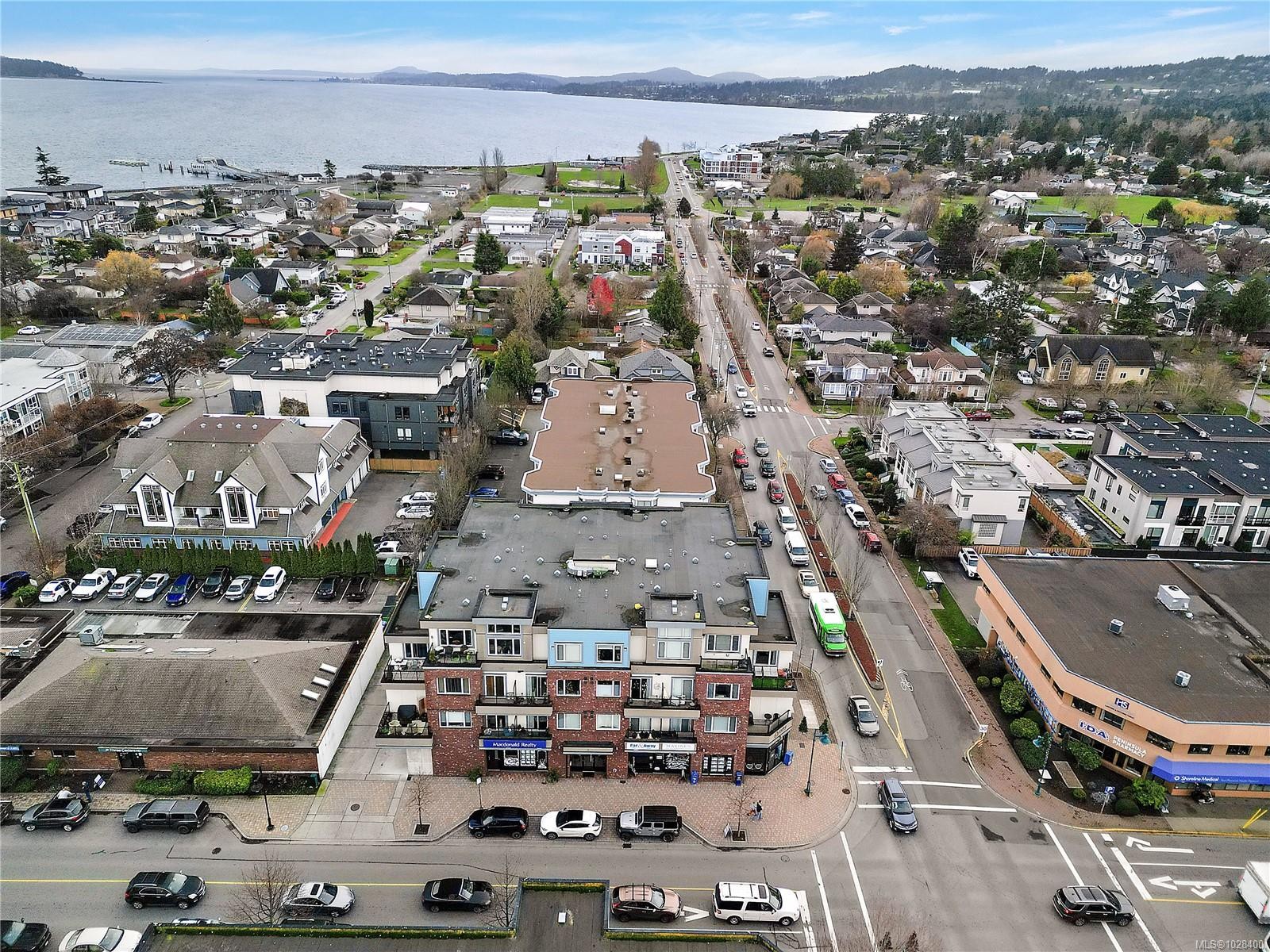 Ph403-2409 Bevan Ave, Sidney, BC - Outdoor With Body Of Water With View