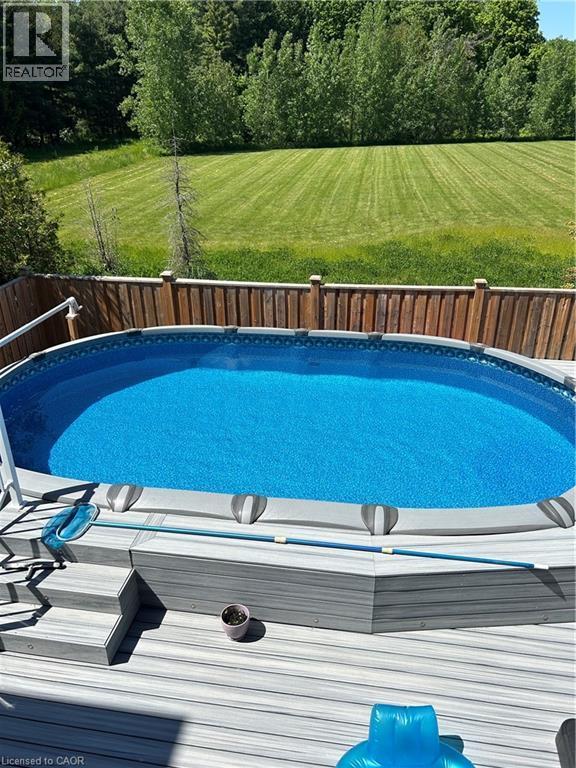 328 Shady Glen Crescent, Kitchener, ON - Outdoor With Above Ground Pool With Backyard