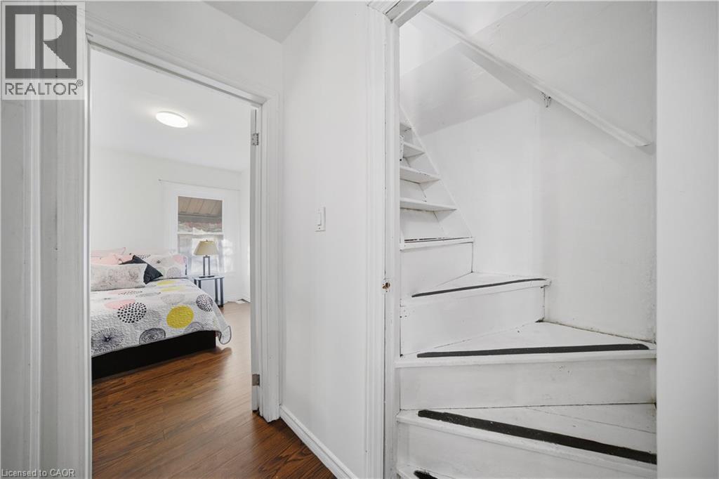 Stairs to loft - 107 Queen Street S, Hamilton, ON - Indoor