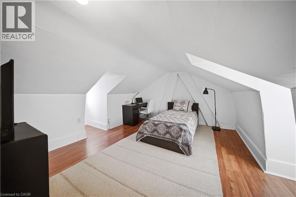 Loft possible 3 bedroom - 107 Queen Street S, Hamilton, ON - Indoor Photo Showing Bedroom