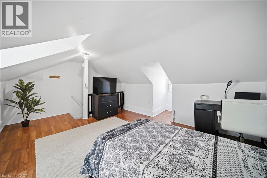 Loft possible 3 bedroom - 107 Queen Street S, Hamilton, ON - Indoor Photo Showing Bedroom