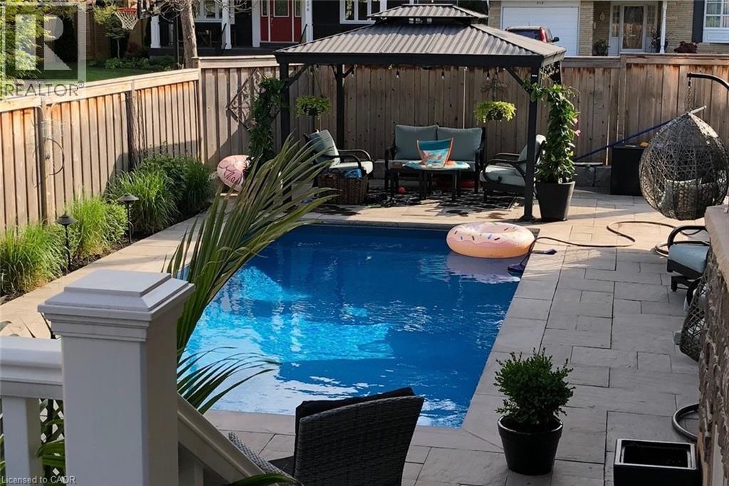 234 Brookfield Avenue, Burlington, ON - Outdoor With In Ground Pool With Deck Patio Veranda