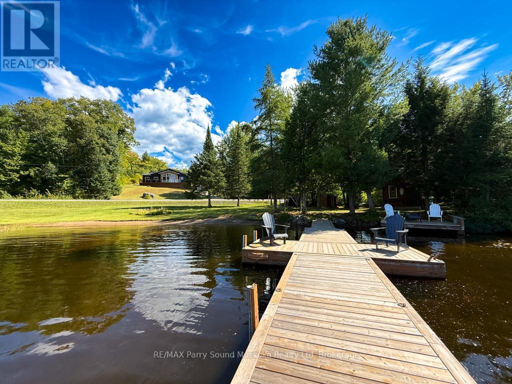 127 Burnetts Road, Mckellar, ON - Outdoor With Body Of Water With View