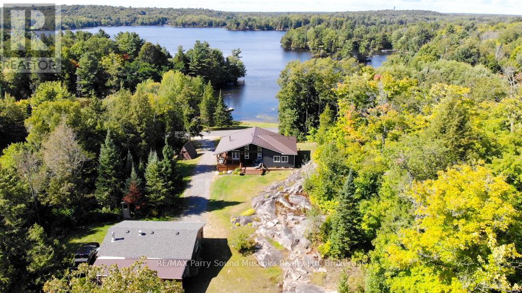 127 Burnetts Road, Mckellar, ON - Outdoor With Body Of Water With View