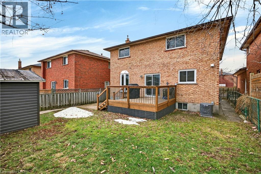 189 Templemead Drive, Hamilton, ON - Outdoor With Deck Patio Veranda With Exterior