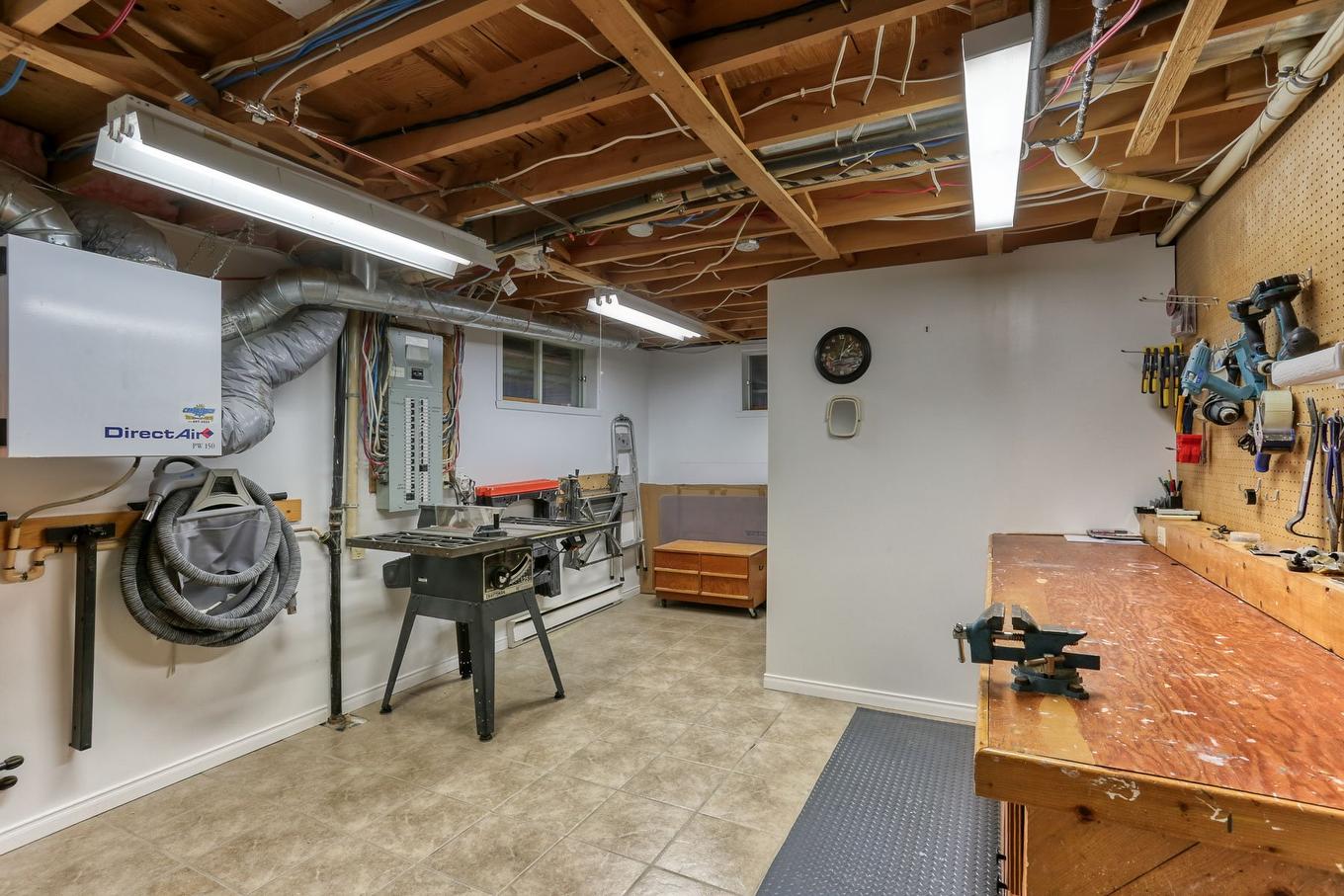 Atelier - 3830 Rue Dompierre, Trois-Rivières, QC - Indoor Photo Showing Basement