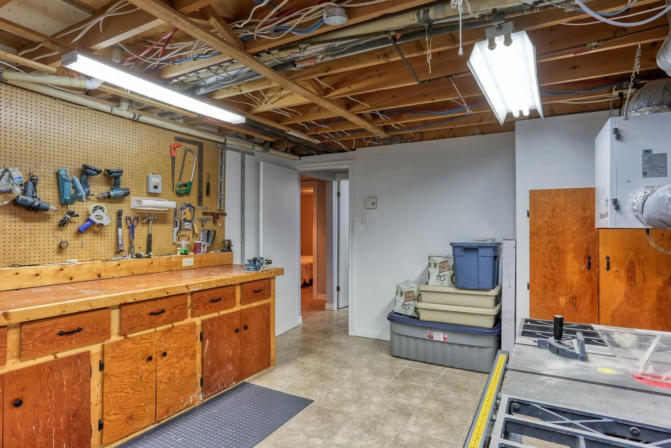 Atelier - 3830 Rue Dompierre, Trois-Rivières, QC - Indoor Photo Showing Basement