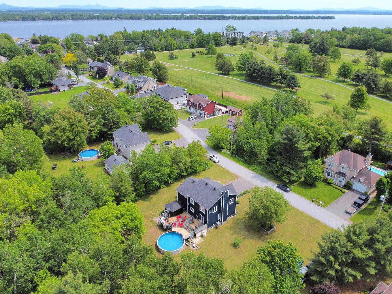 View - 202 25E Rue O., Venise-En-Québec, QC - Outdoor With Body Of Water With View
