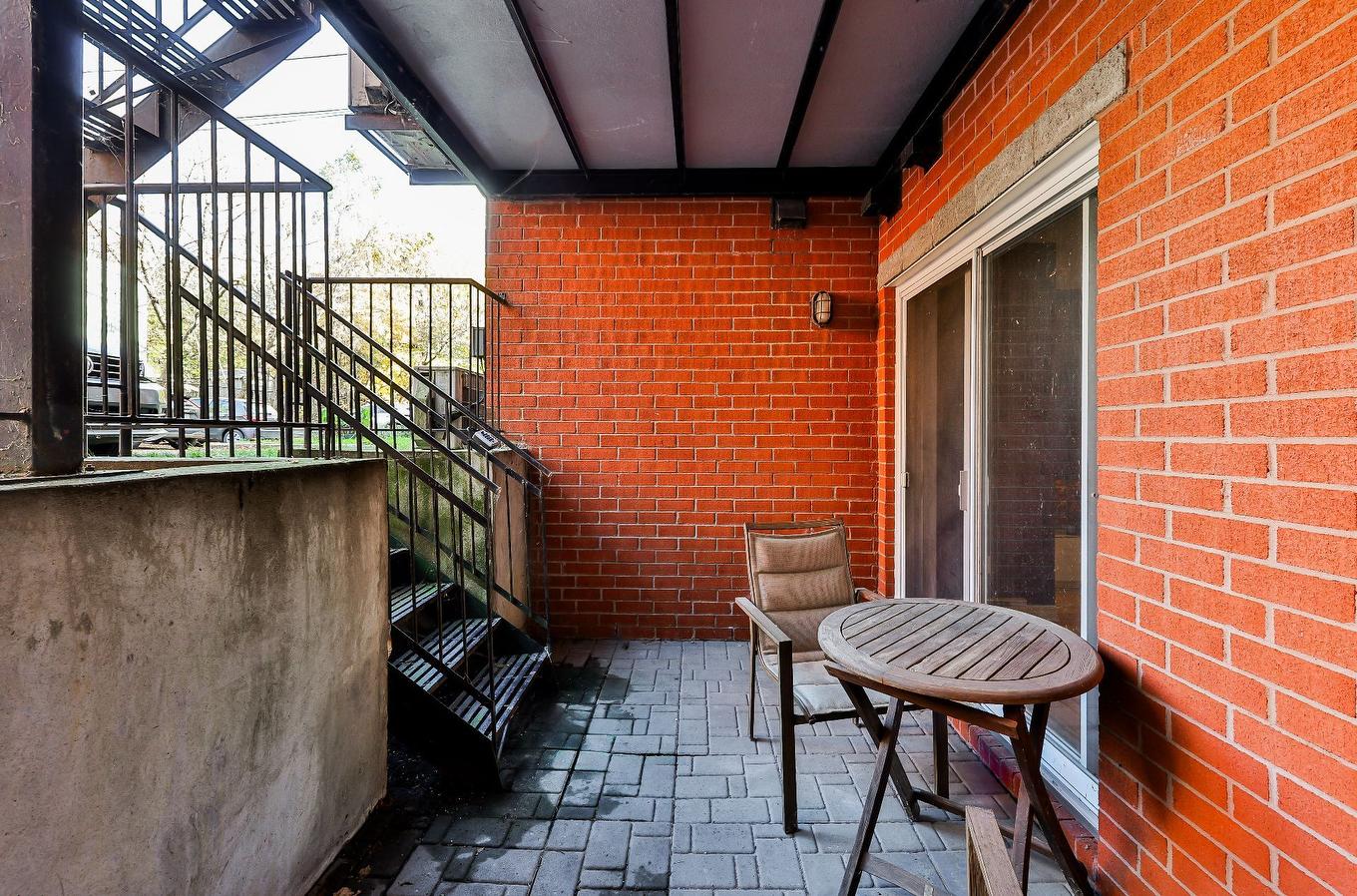 Balcon - 2-575 Rue Préfontaine, Montréal (Mercier/Hochelaga-Maisonneuve), QC - Outdoor With Exterior