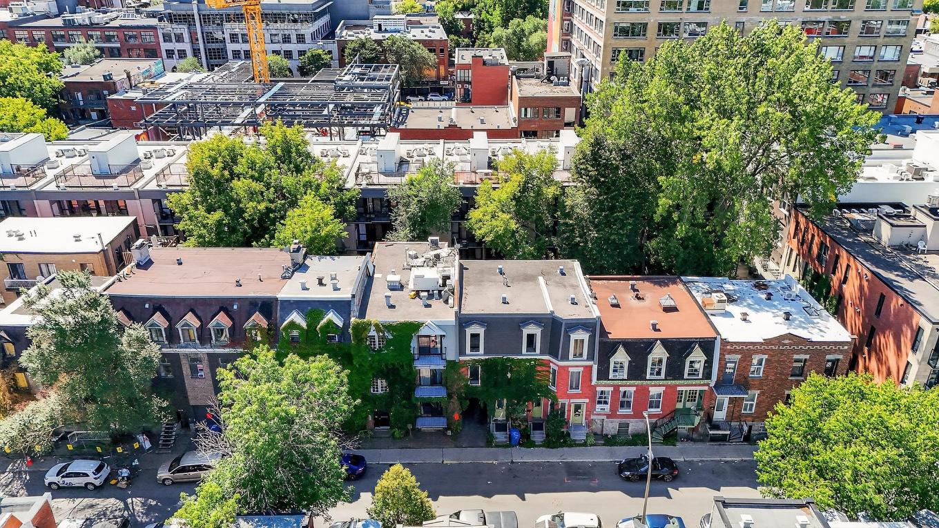 Photo aérienne - 3526 Av. Coloniale, Montréal (Le Plateau-Mont-Royal), QC - Outdoor With Balcony