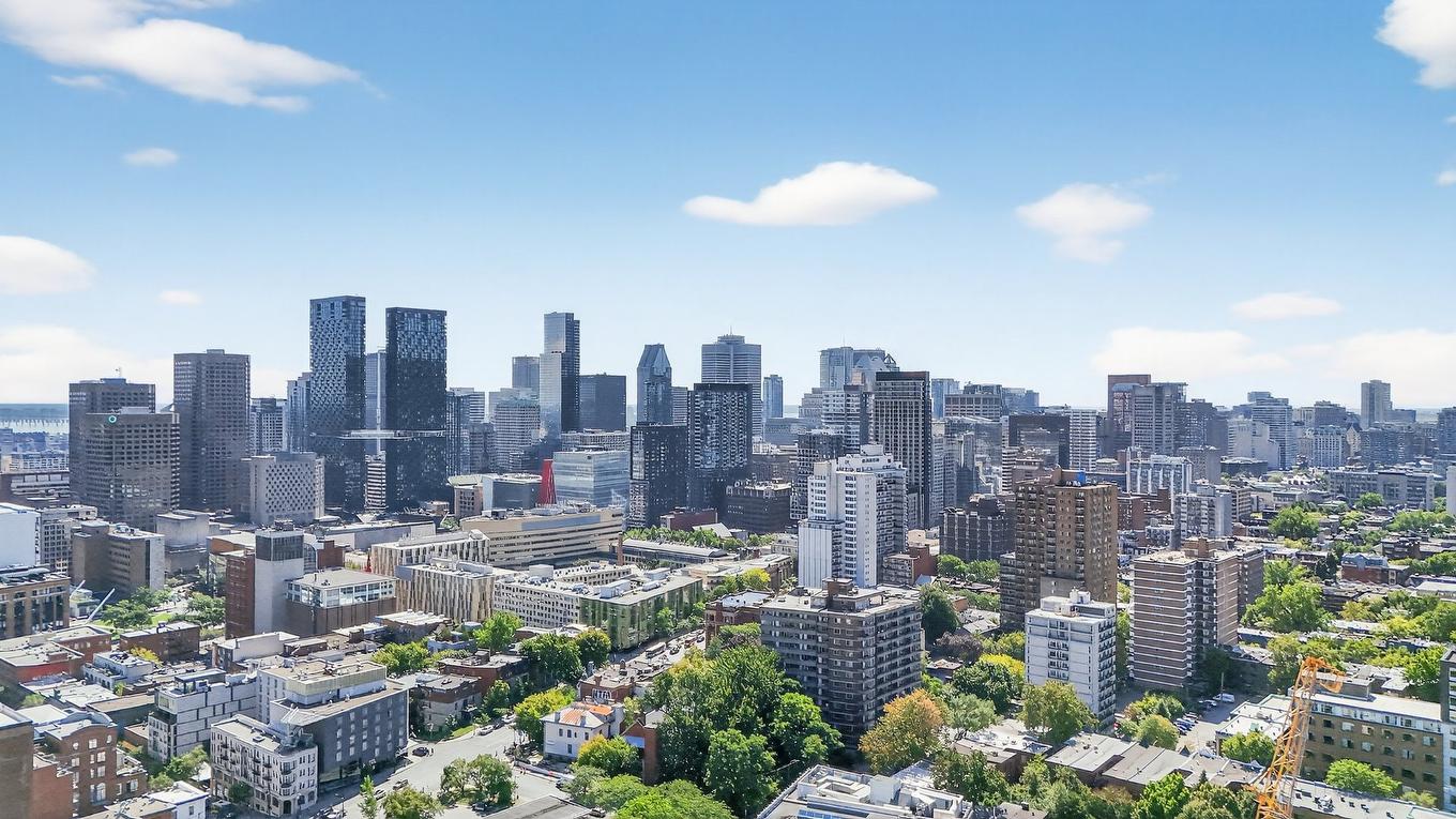 Photo aérienne - 3526A Av. Coloniale, Montréal (Le Plateau-Mont-Royal), QC - Outdoor With View