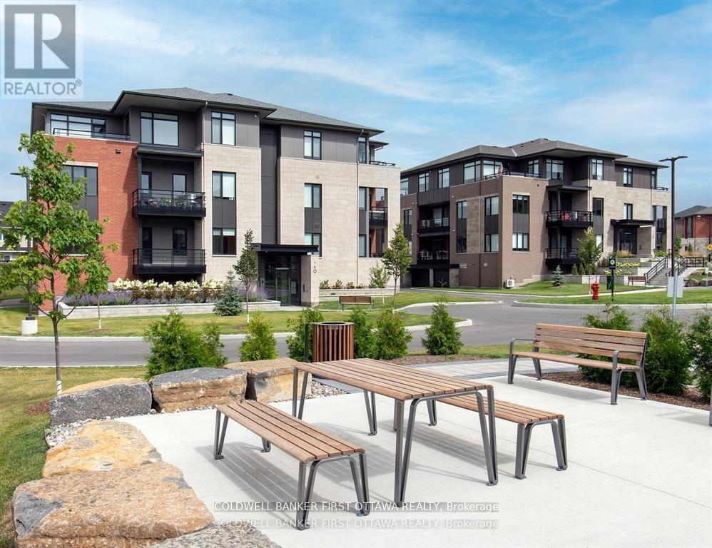 105 - 130 Boundstone Way, Ottawa, ON - Outdoor With Balcony With Facade