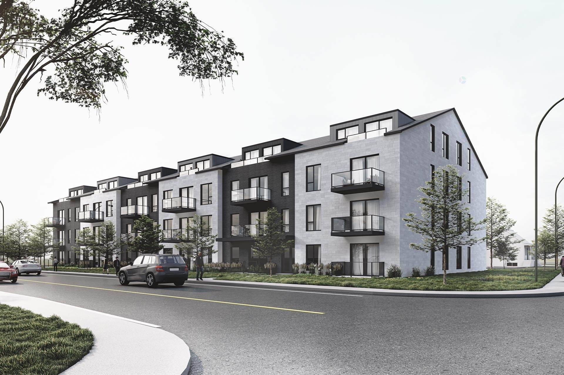 Front of Structure - 402-257 Rue Blainville E., Sainte-Thérèse, QC - Outdoor With Facade