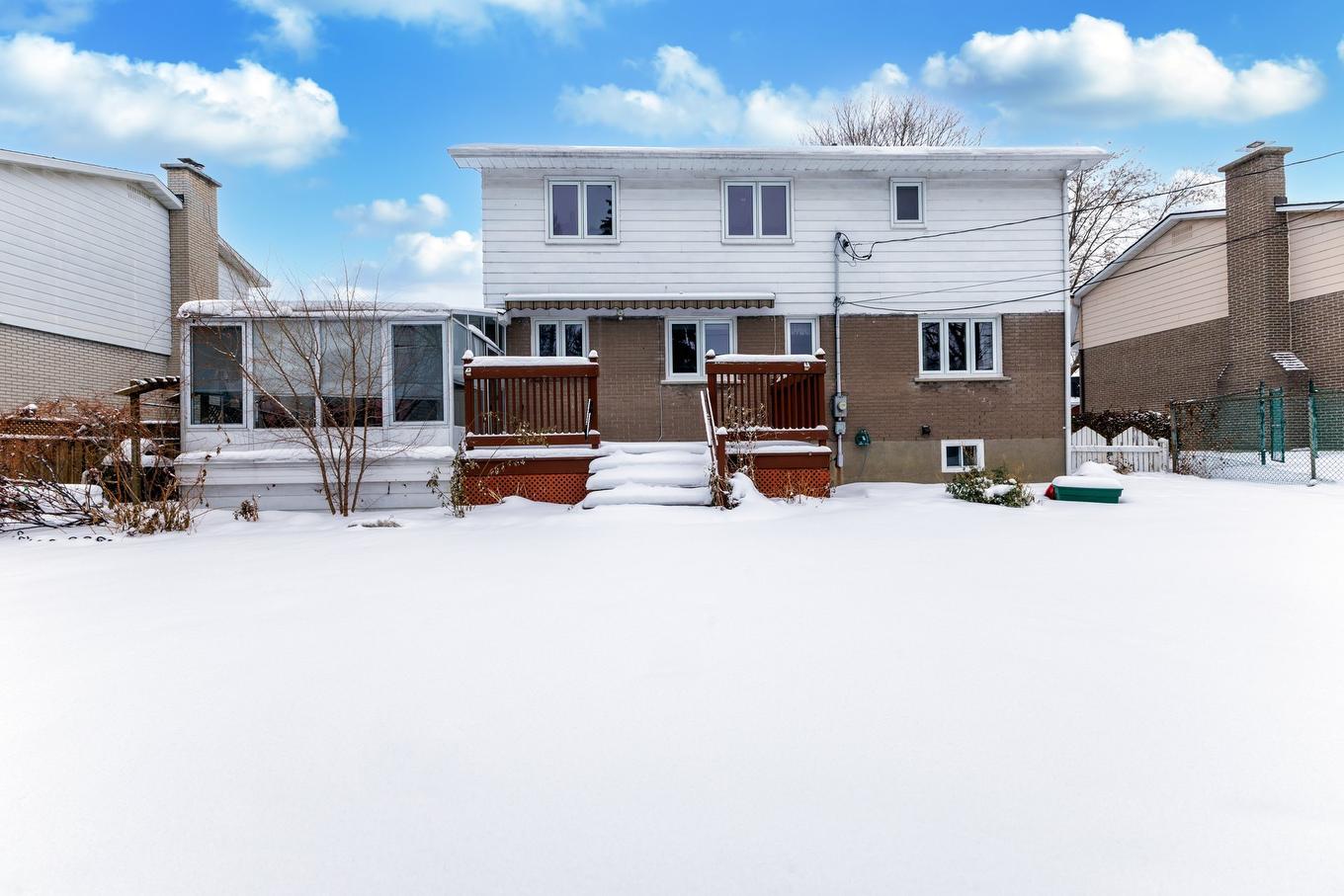 Back facade - 1380 Av. Kingsley, Dorval, QC - Outdoor