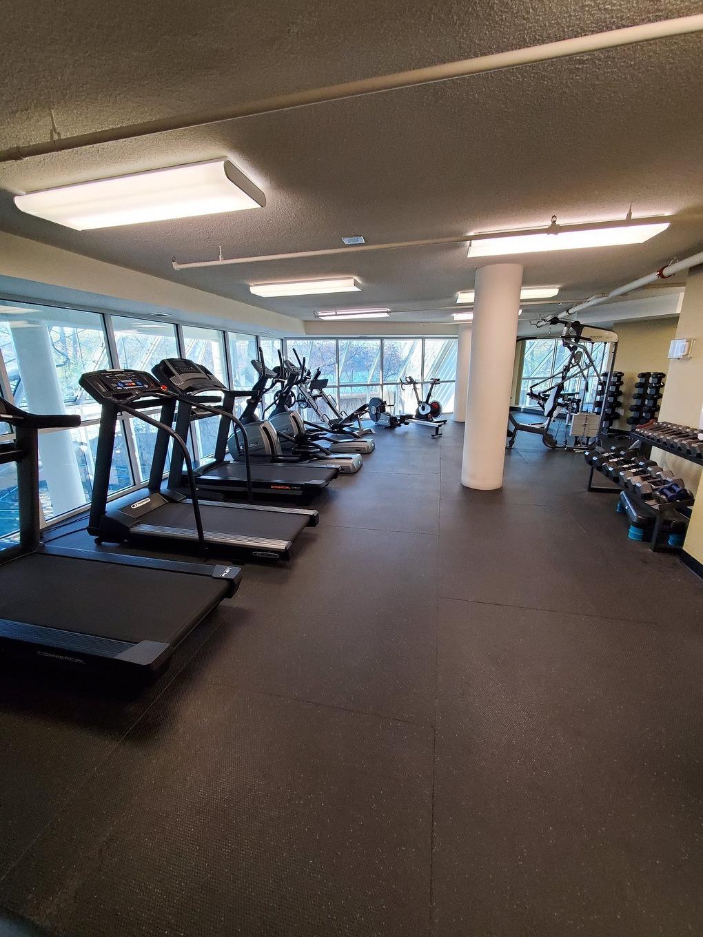 Salle d'exercice - 207-3581 Boul. Gouin E., Montréal (Montréal-Nord), QC - Indoor Photo Showing Gym Room