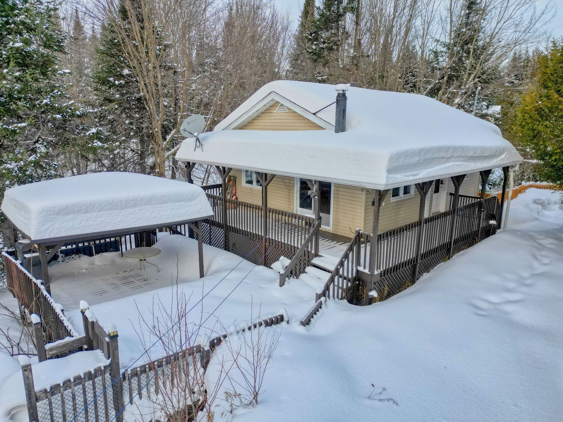 Photo aérienne - 24 Ch. Peninsula, Saint-Adolphe-D'Howard, QC - Outdoor