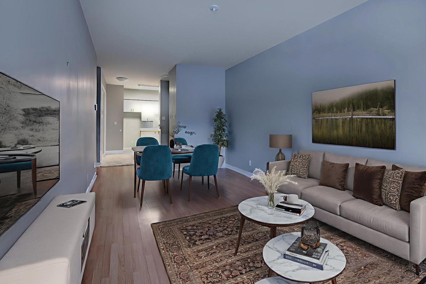 Salon - 104-305 Rue Laviolette, Saint-Jérôme, QC - Indoor Photo Showing Living Room