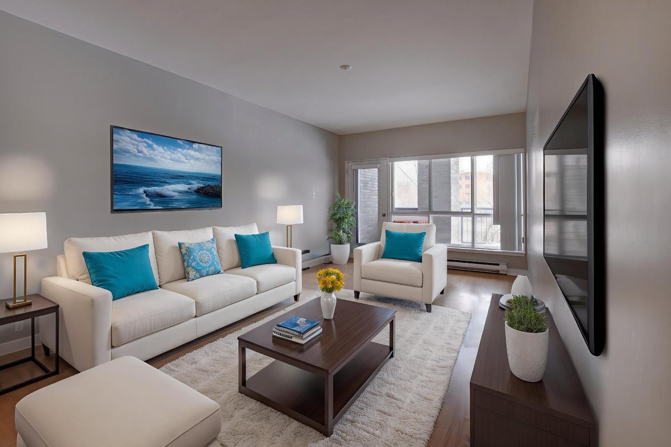 Salon - 104-305 Rue Laviolette, Saint-Jérôme, QC - Indoor Photo Showing Living Room