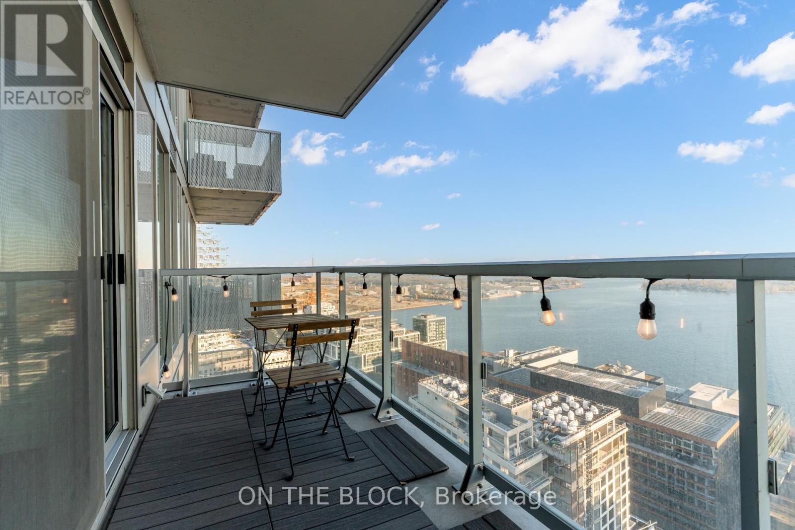 3204 - 20 Richardson Street, Toronto, ON - Outdoor With Balcony With View With Exterior