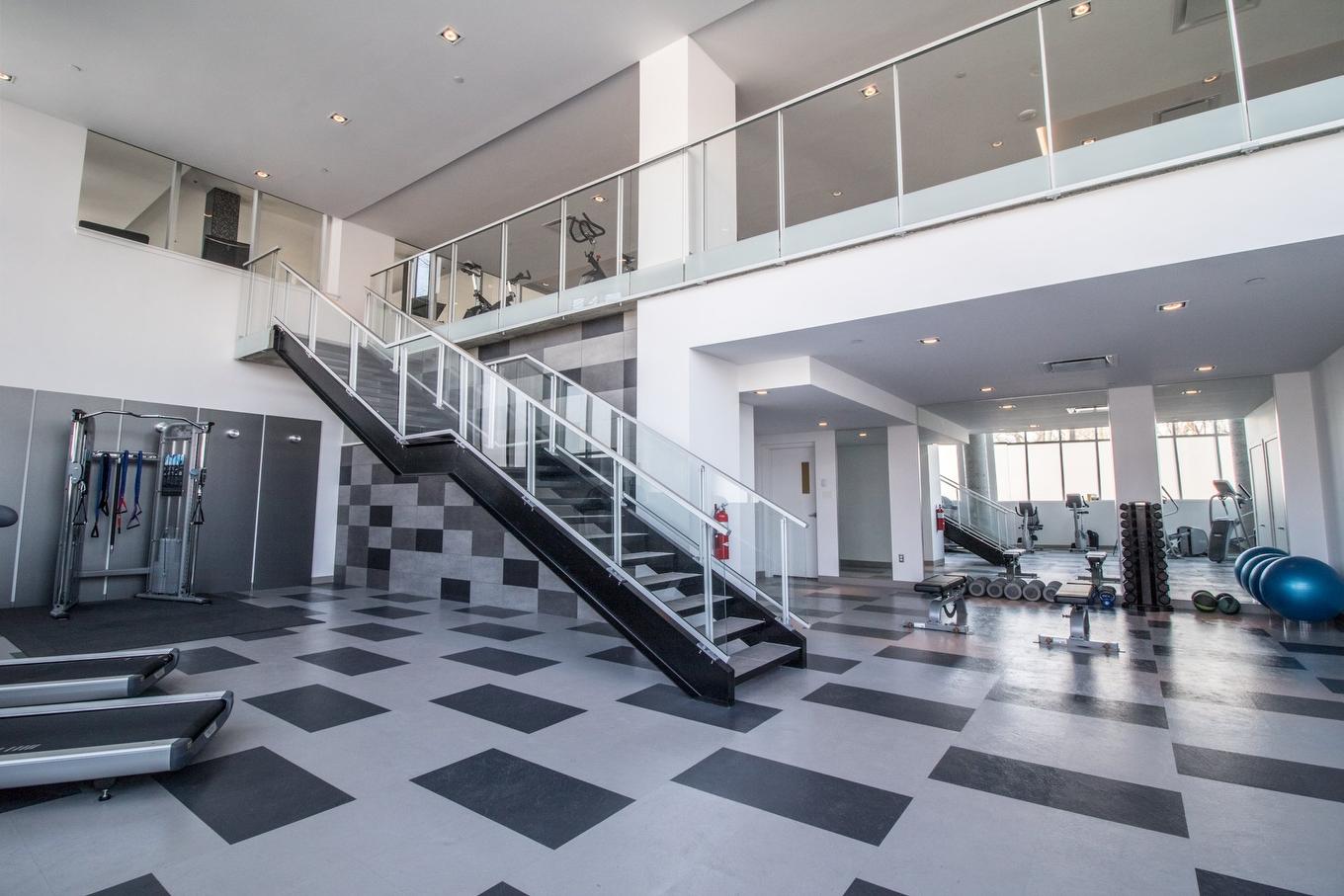 Salle d'exercice - 621-2000 Rue Des Bassins, Montréal (Le Sud-Ouest), QC - Indoor Photo Showing Gym Room