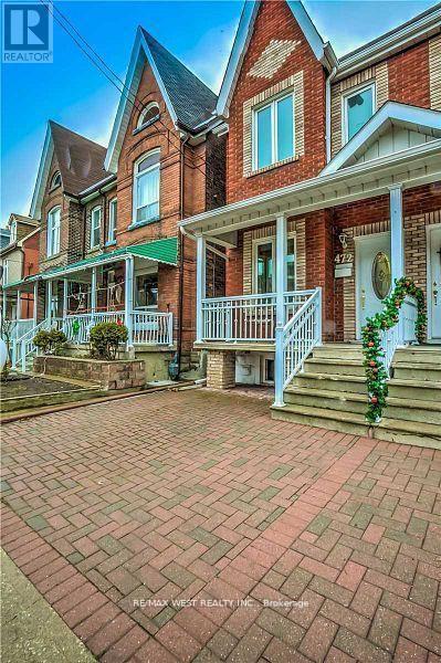 472 Symington Avenue, Toronto, ON - Outdoor With Deck Patio Veranda With Facade