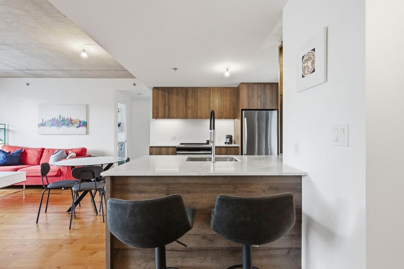 Cuisine - 1201-170 Rue Rioux, Montréal (Le Sud-Ouest), QC - Indoor Photo Showing Other Room