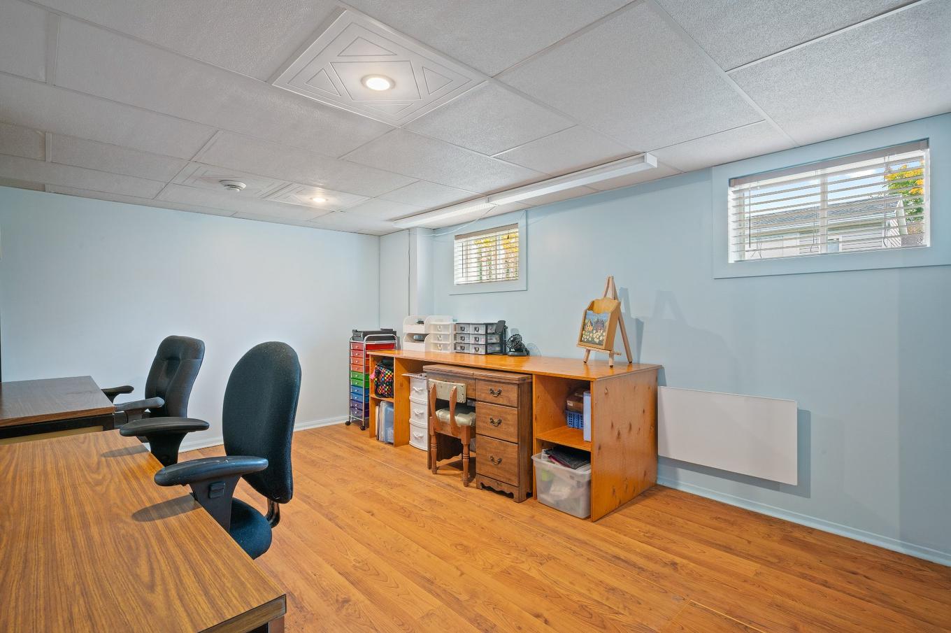 Chambre à coucher - 380 Rue Éveline, Laval (Fabreville), QC - Indoor Photo Showing Office