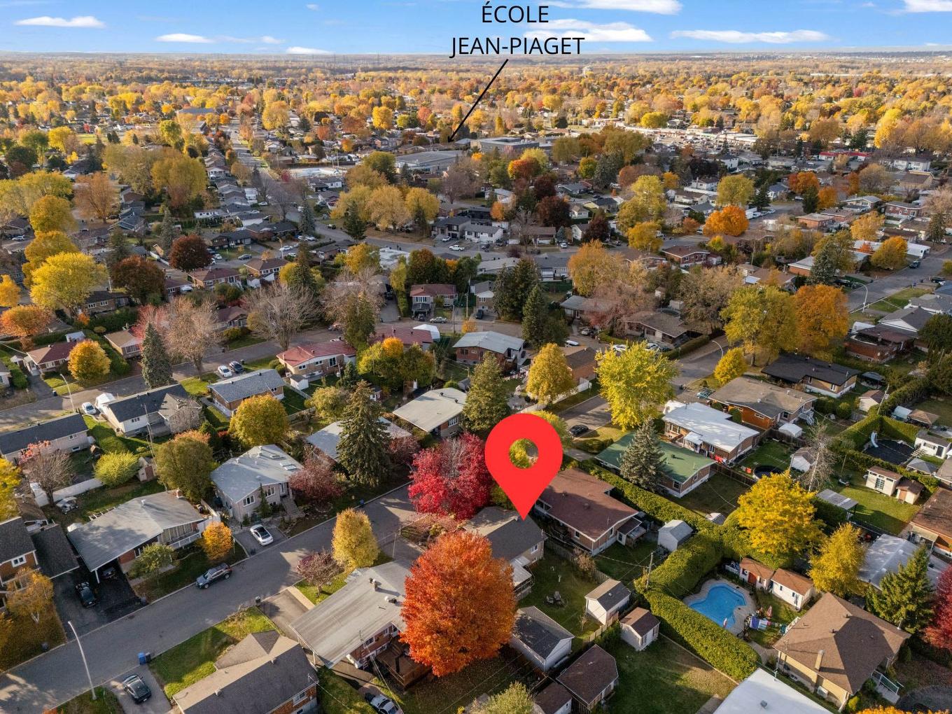 Photo aérienne - 380 Rue Éveline, Laval (Fabreville), QC - Outdoor With View